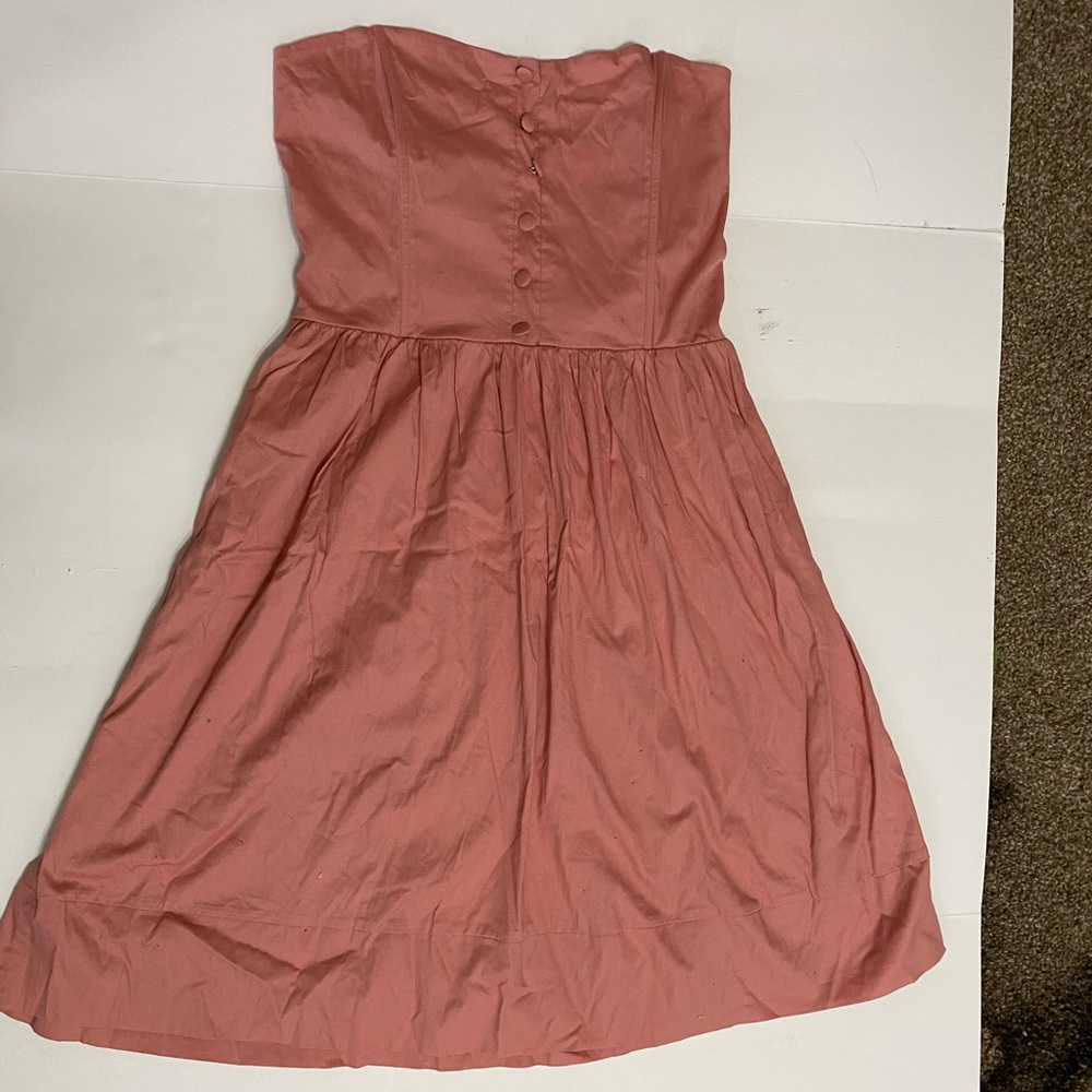 Rampage Large pink strapless dress